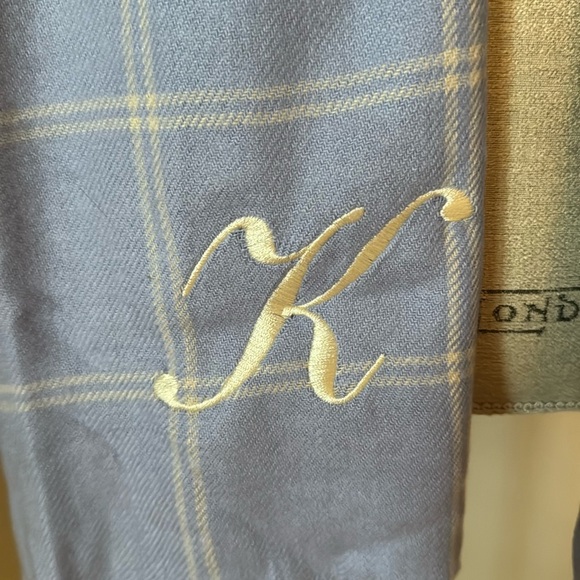 NWT Monogrammed “K” Scarf - Picture 2 of 5